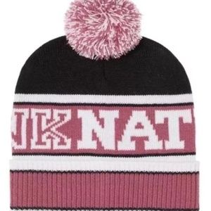 💕2 for $15💕 Victoria's Secret PINK Pom Pom Beanie Hat